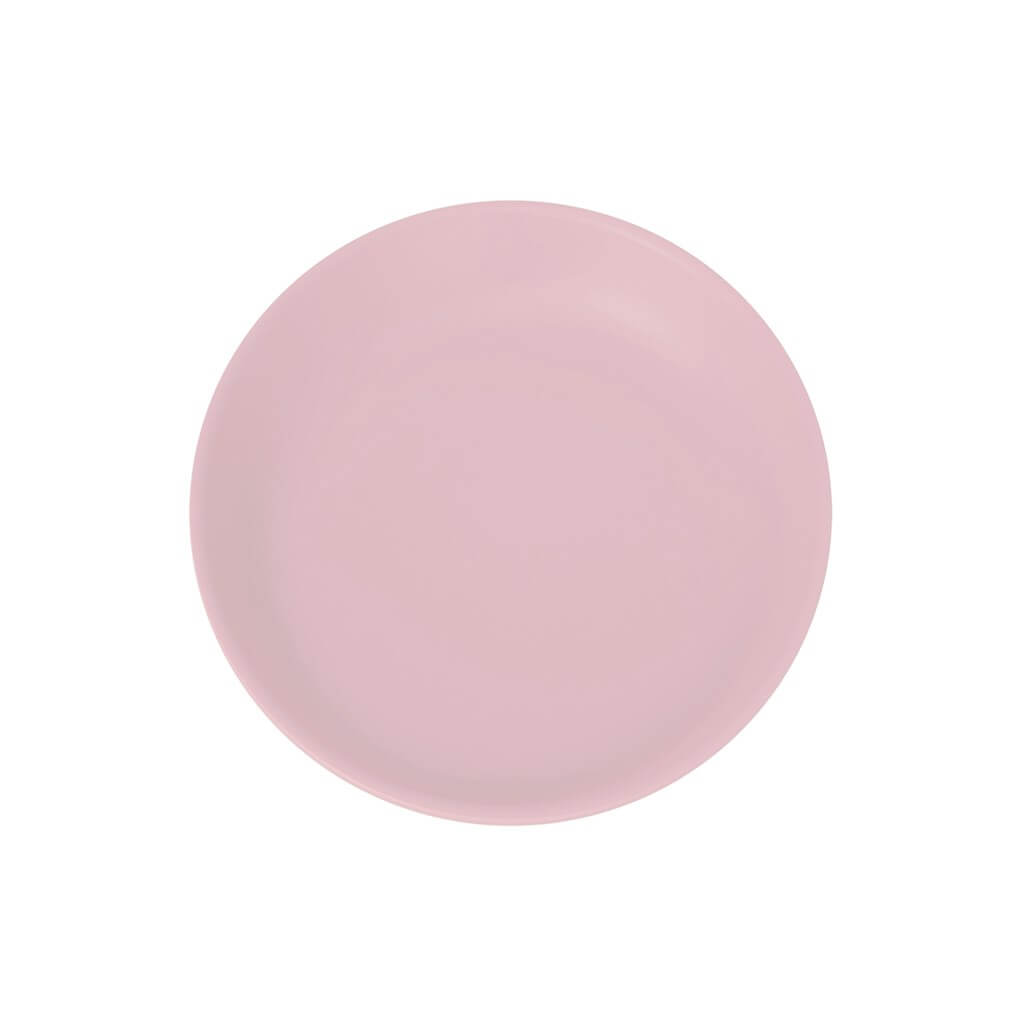 Assiette Plate Incassable rose clair ø 21cm (Lot de 6) 