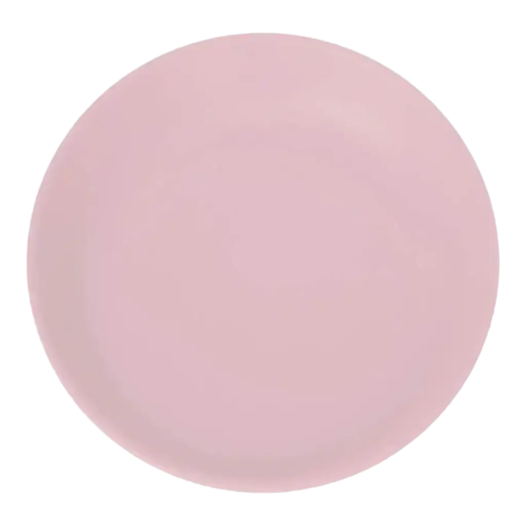 Assiette Plate Incassable Rose Pastel ø 21cm