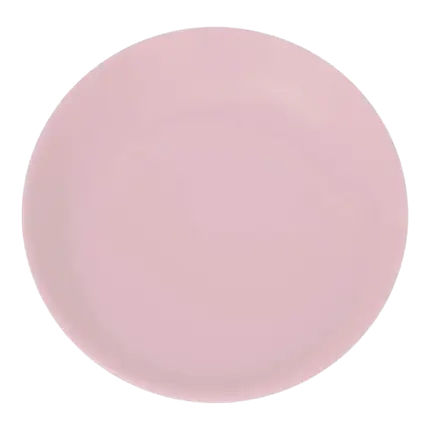 Assiette Plate Incassable Rose Pastel ø 21cm
