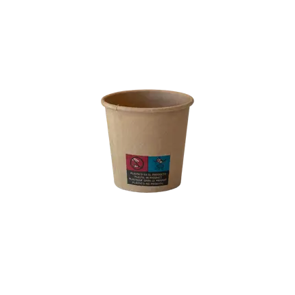 Gobelet Café Carton Kraft 12cl (Lot de 50)