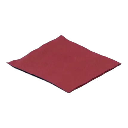Serviette Cocktail Micro Point 20x20cm Bordeaux (Lot de 100)