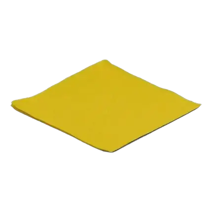Serviette Cocktail Micro Point 20x20cm Jaune (Lot de 100)