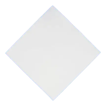 Serviette Point à Point 38x38cm Blanche (Lot de 40)
