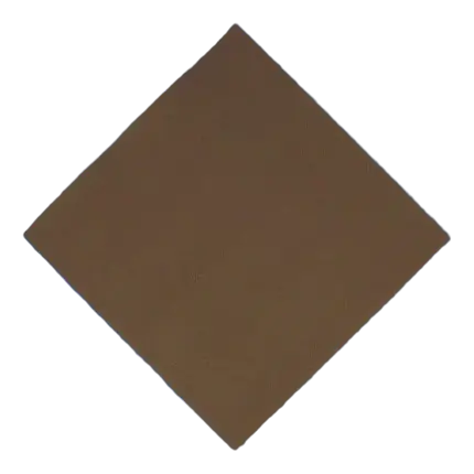 Serviette Point à Point 38x38cm Chocolat (Lot de 40)