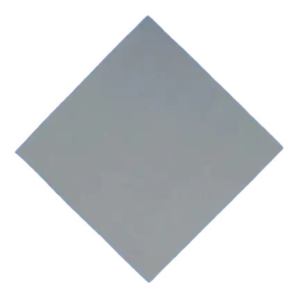 Serviette Point à Point 38x38cm Gris Argent (Lot de 40)