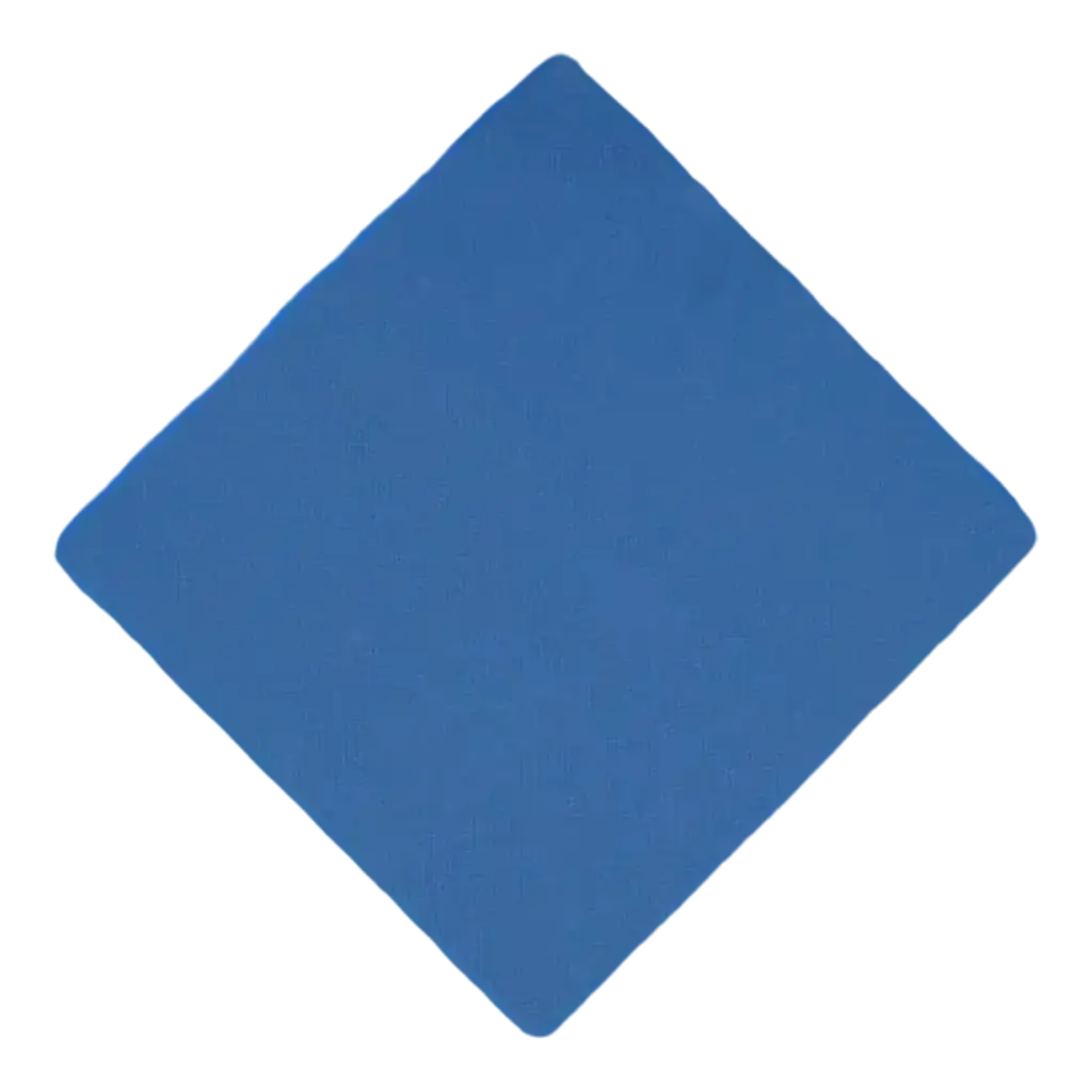 Serviette Point à Point 38x38cm Bleu Marine (Lot de 40)