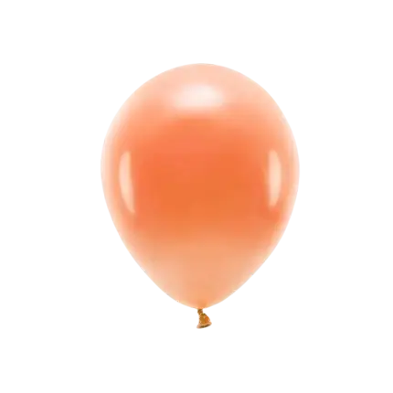 Lot de 10 Ballons de Baudruche Biodégradable Orange 