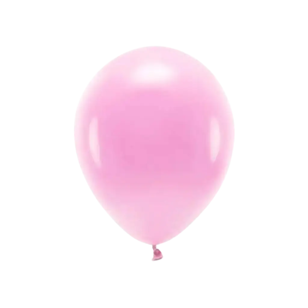 Lot de 10 Ballons de Baudruche biodégradable Rose Clair