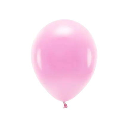 Lot de 10 Ballons de Baudruche biodégradable Rose Clair