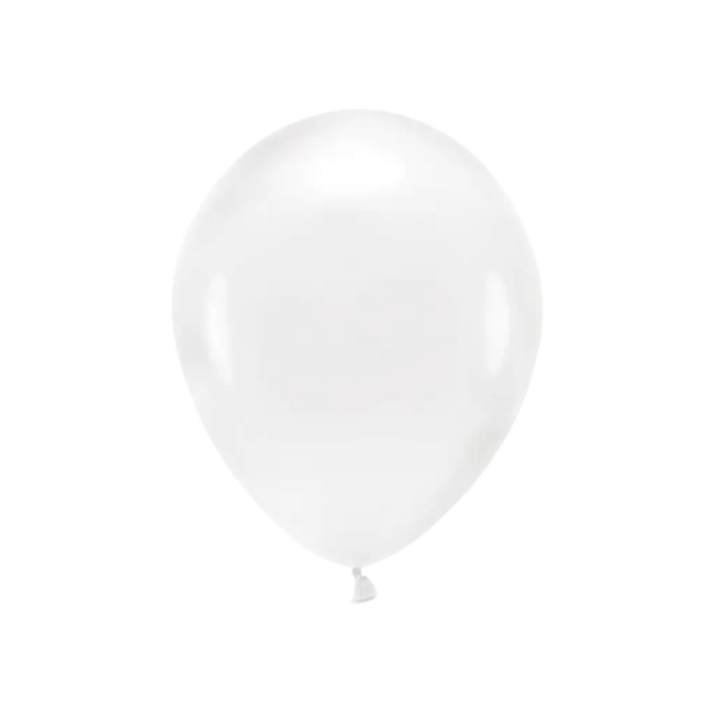 Lot de 10 Ballons de baudruche Biodégradable Transparents 