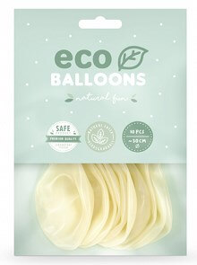 Lot de 10 Ballons de baudruche Biodégradable Transparents 