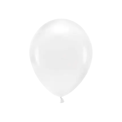 Lot de 10 Ballons de baudruche Biodégradable Transparents 