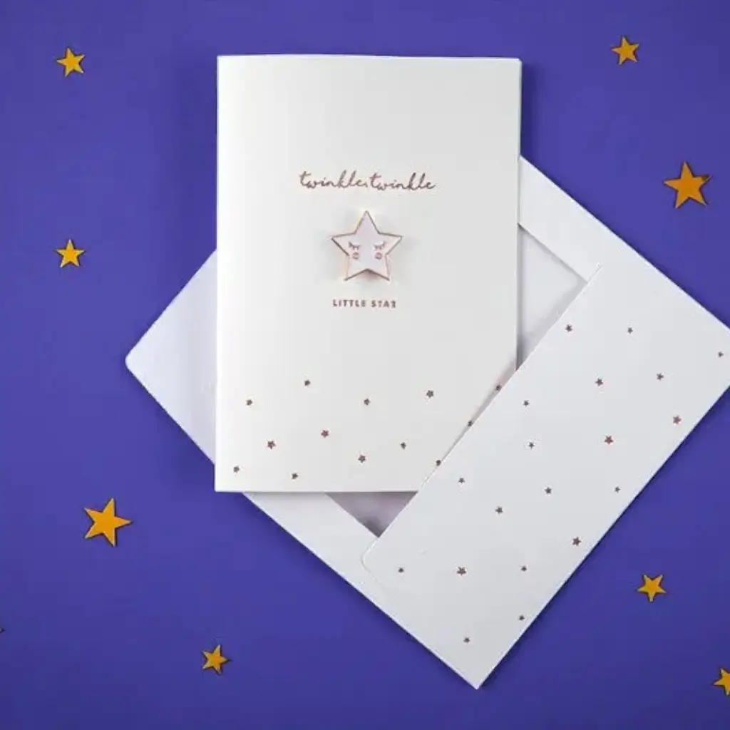 CARTE LITTLE STAR GOLD 