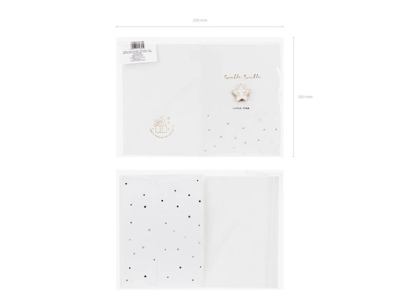 CARTE "LITTLE STAR" GOLD 