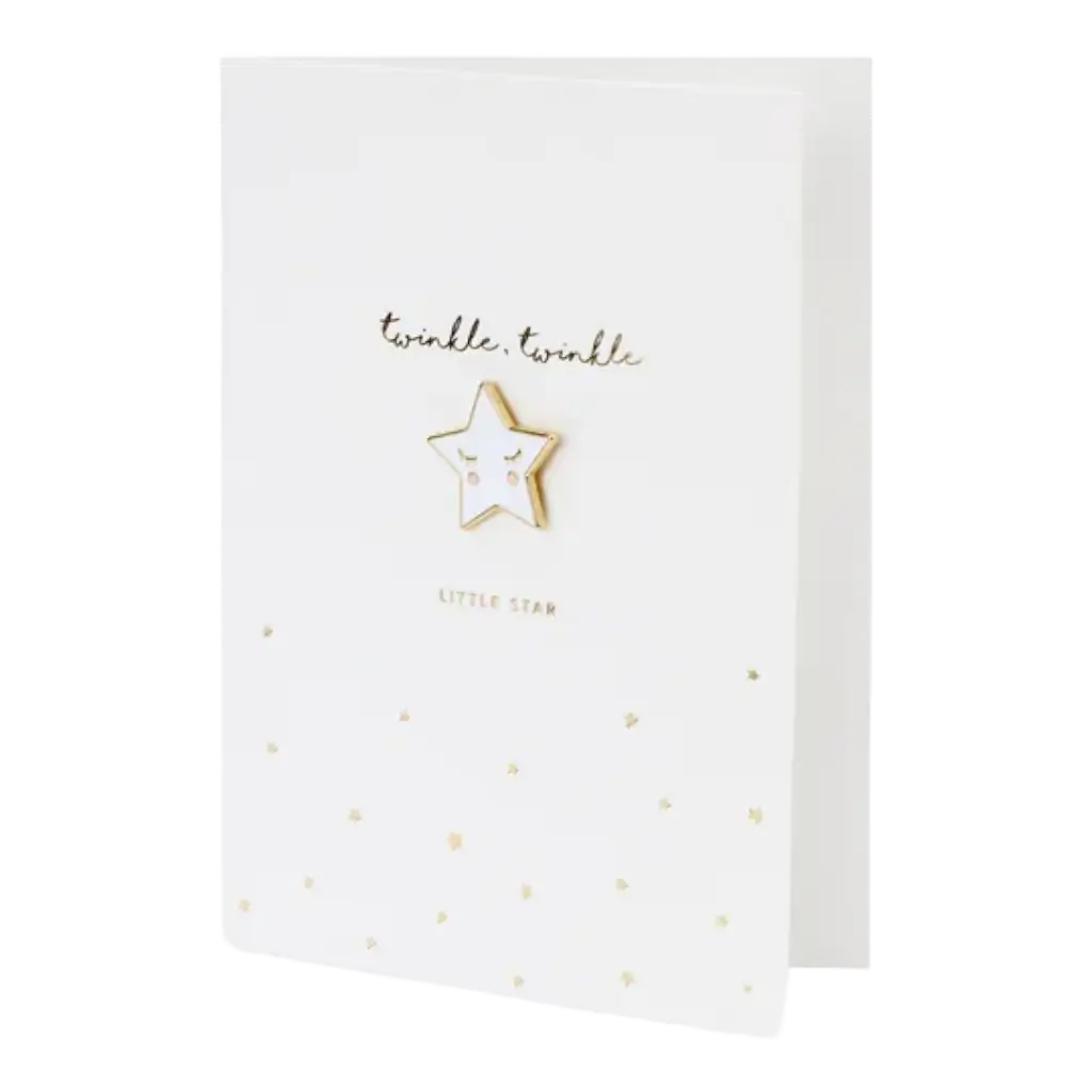 CARTE LITTLE STAR GOLD 