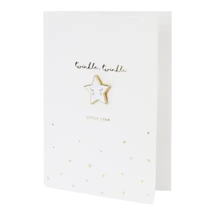 CARTE LITTLE STAR GOLD 