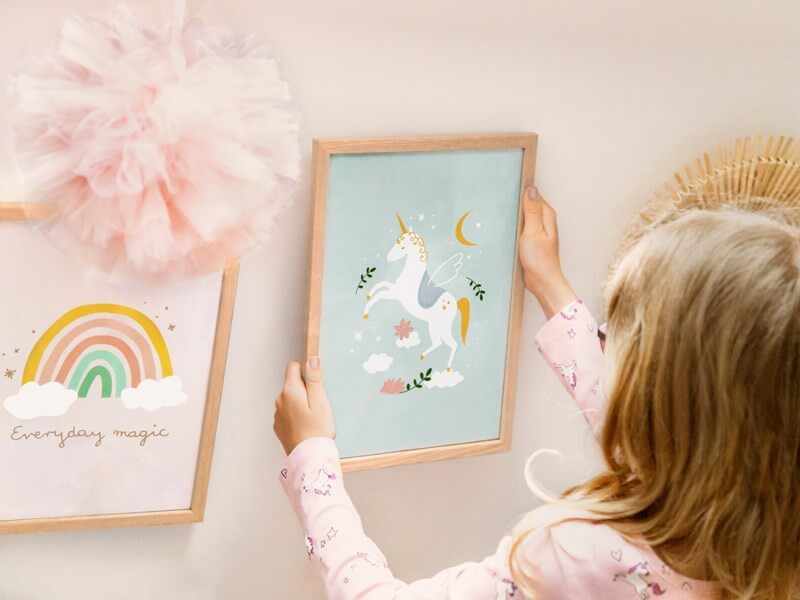 Bloc dessin "Licorne" A4