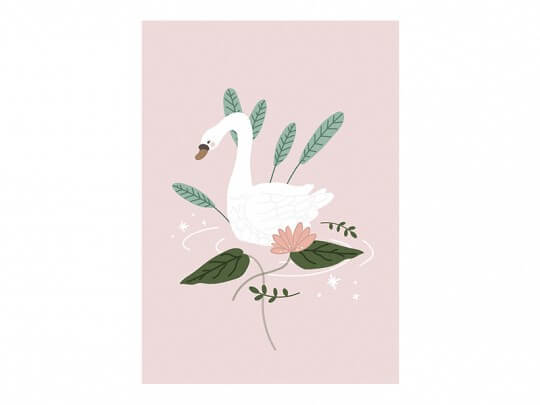 Bloc dessin "Cygne" A4