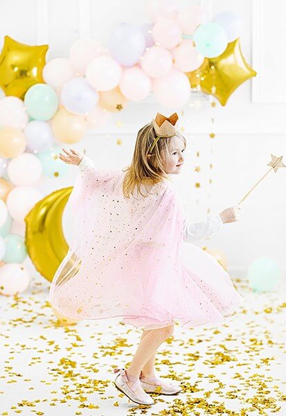 Cape Costume Princesse Rose