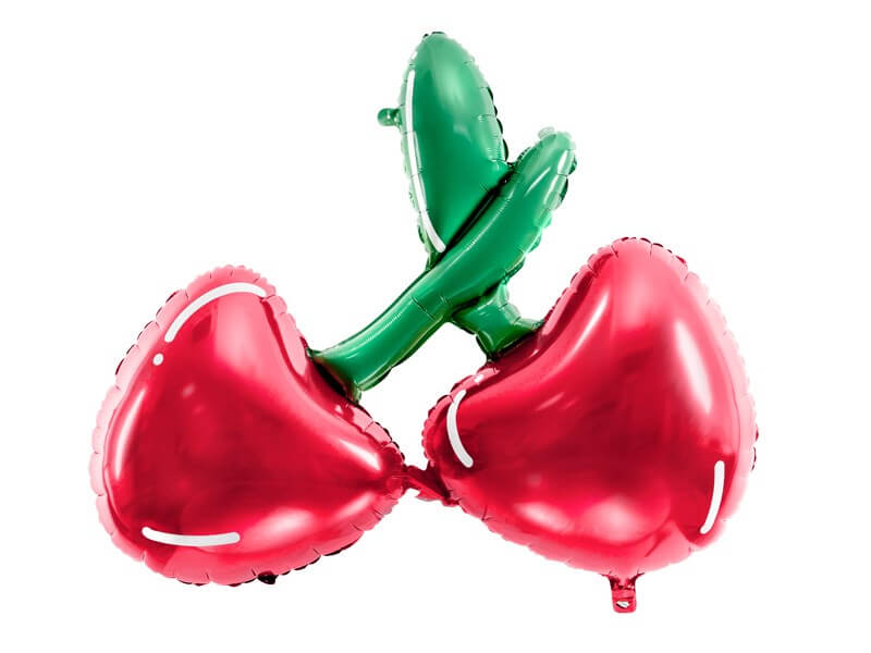 Ballon Aluminium Cerises