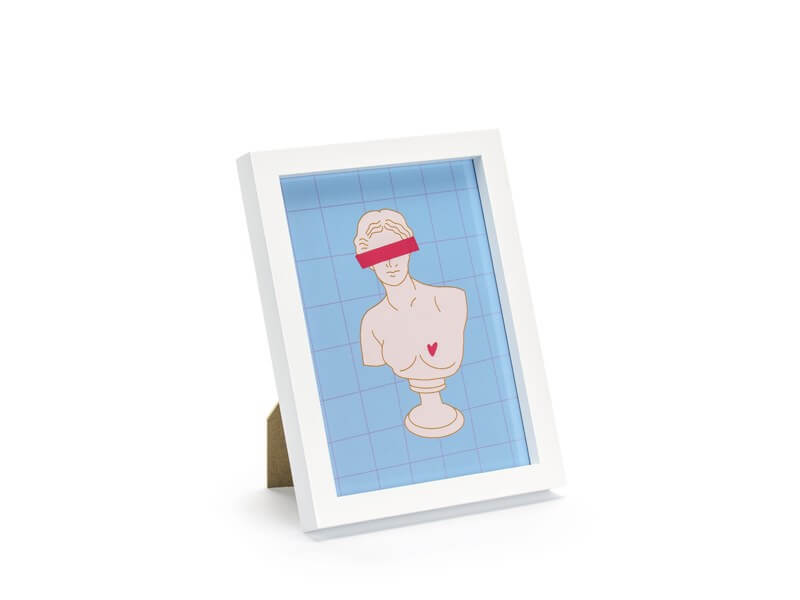 Cadre Photo Blanc 13x18