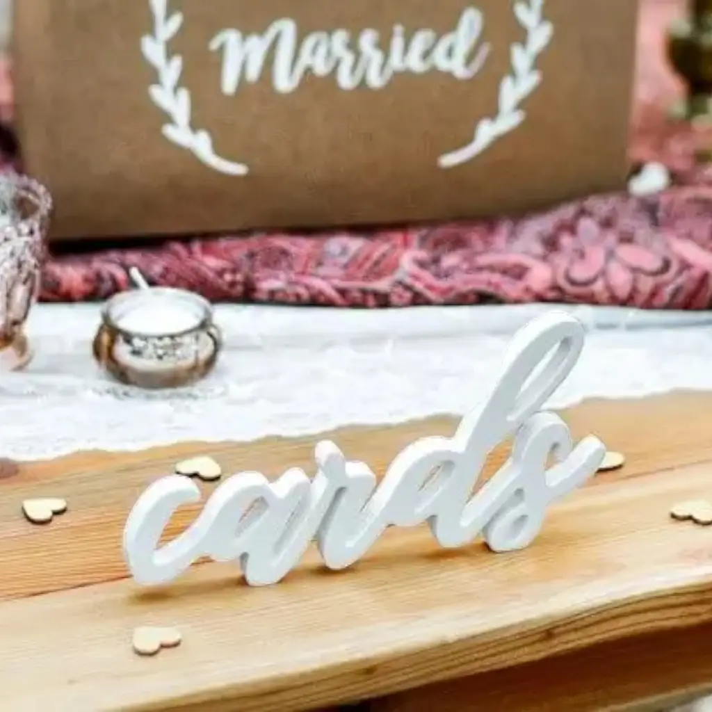 Lettres Cards Blanc 
