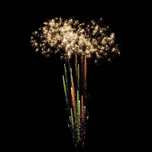 FEU D’ARTIFICE PORTABLE® LUXE PYROTECHNIQUE FRANÇAIS® 2mn