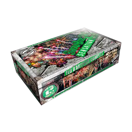 FEU D'ARTIFICE COMPLET - SHOWBOX® SENSATION® - 2mn