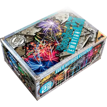 FEU D'ARTIFICE COMPLET - SHOWBOX® ÉMOTION® - 2mn30