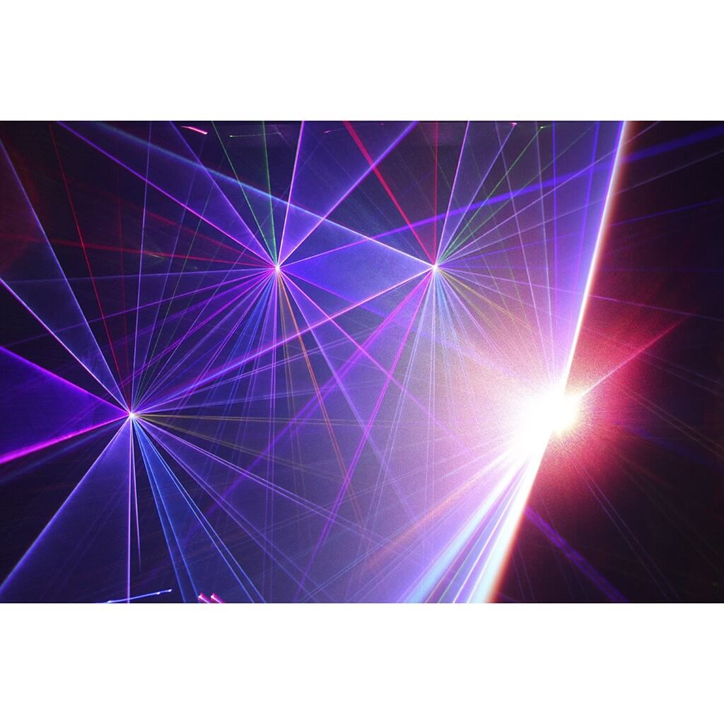 MACHINE LASER MULTICOLORE - KUB 1500 RGB - BOOMTONE DJ