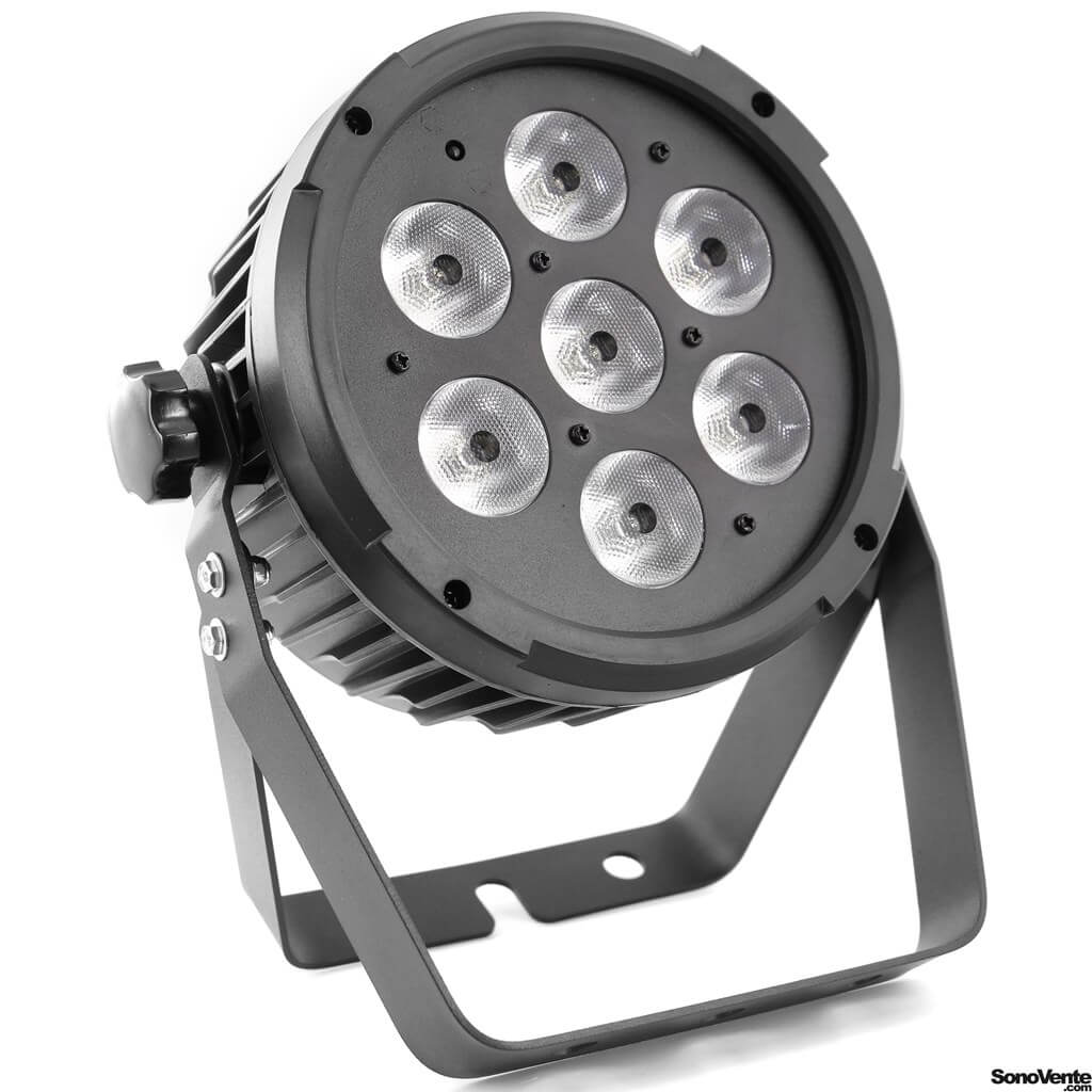 FLAT PAR 7X12W 6IN1 - MAC MAH