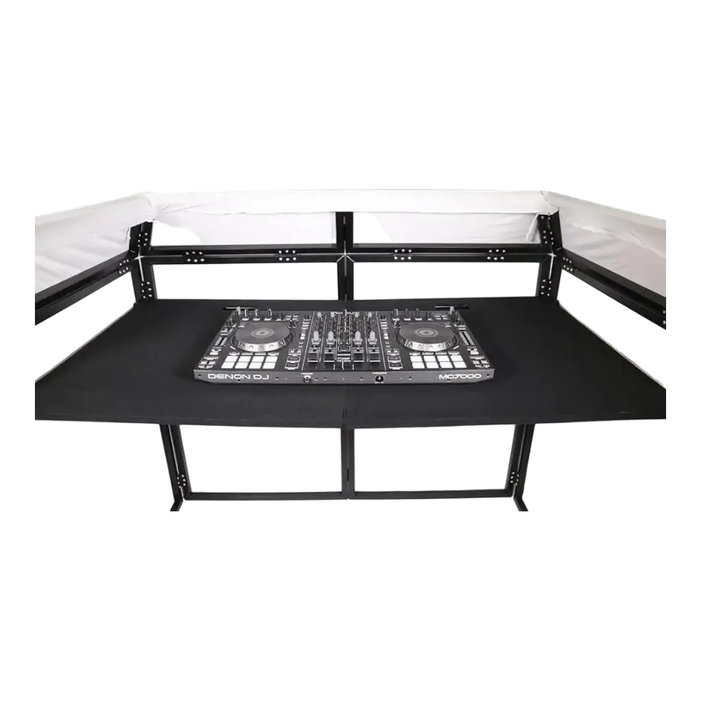 MOBILIER HOME STAND - DJ STAND PRO WHITE - BOOMTONE DJ