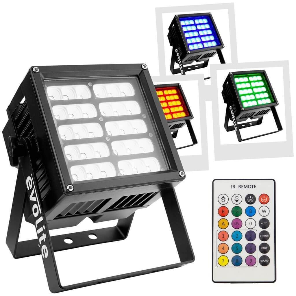 PROJECTEUR ARCHITECH 150 À LED IP 65 SUR BATTERIE - EVOLITE