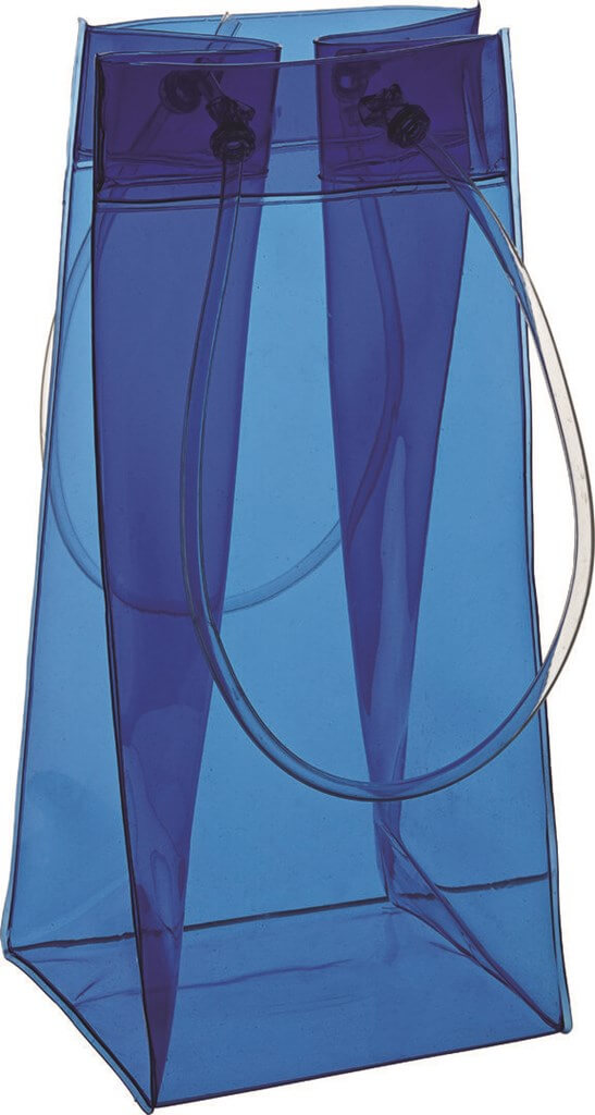 Sac Vin/Champagne Bleu - 25.5cm