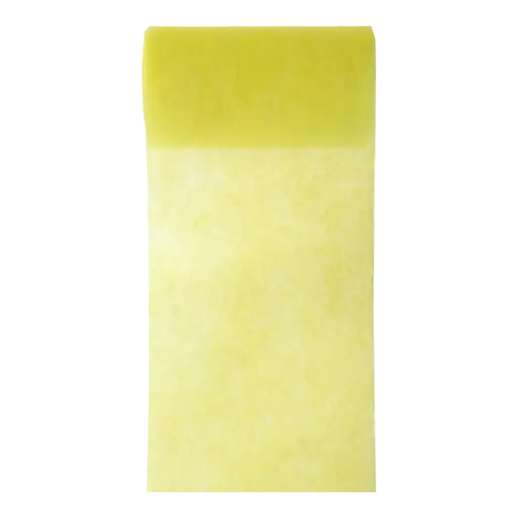 Ruban intissé uni jaune - 10m*10cm