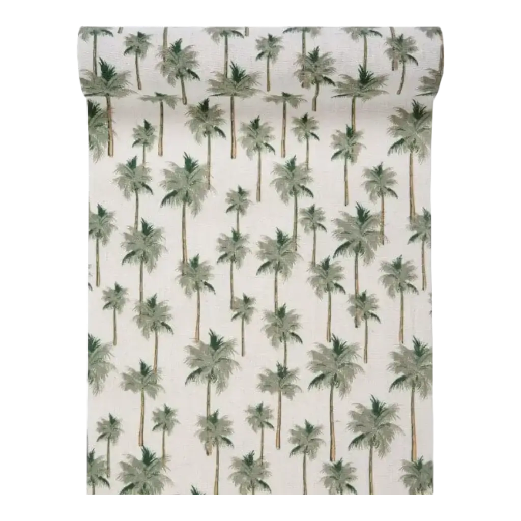 Chemin de table Jungle Tropicale -  3 m x 30 cm