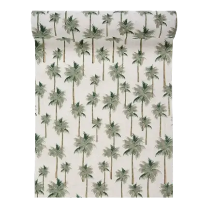 Chemin de table Jungle Tropicale -  3 m x 30 cm