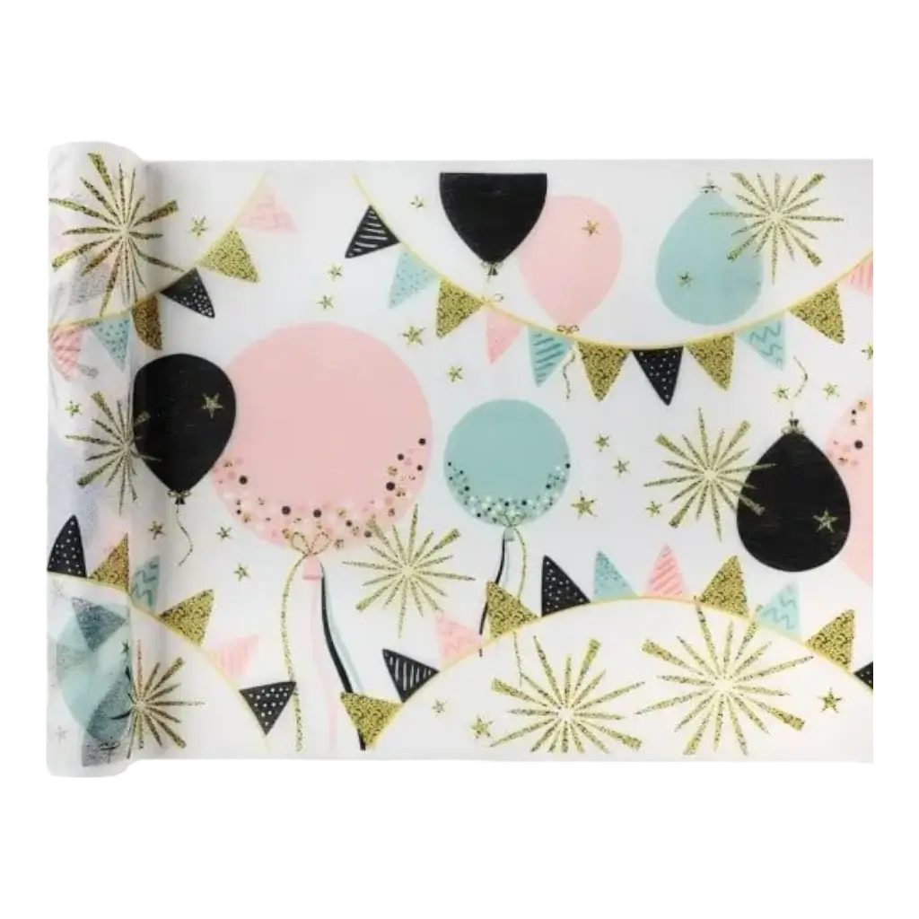 Chemin de table Festivité -  30cm x 5m