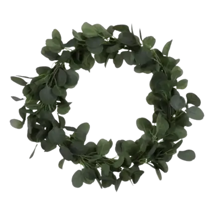 Couronne géante décoration Eucalyptus - 50cm