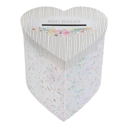 Tirelire mariage Merci Beaucoup -  20x20x20cm 