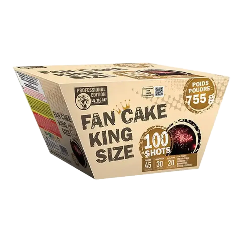 FEU D’ARTIFICE COMPACT FAN CAKE KING SIZE