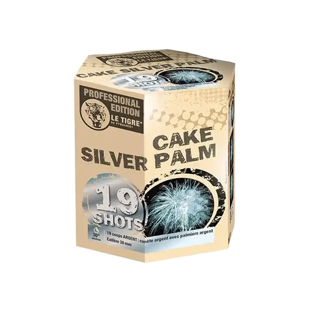 FEU D’ARTIFICE COMPACT SILVER PALM - LOT DE 6