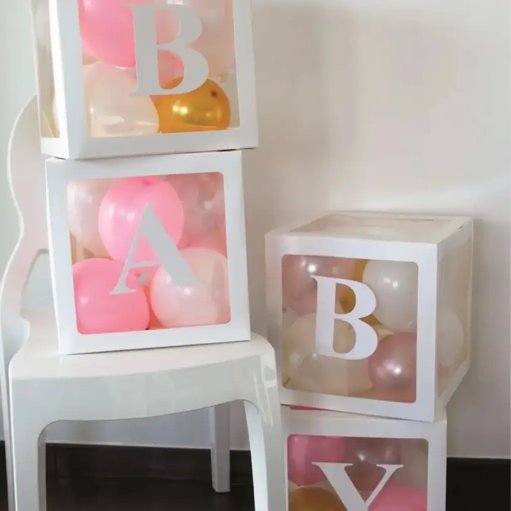 KIT 4 CUBES BABY SHOWER