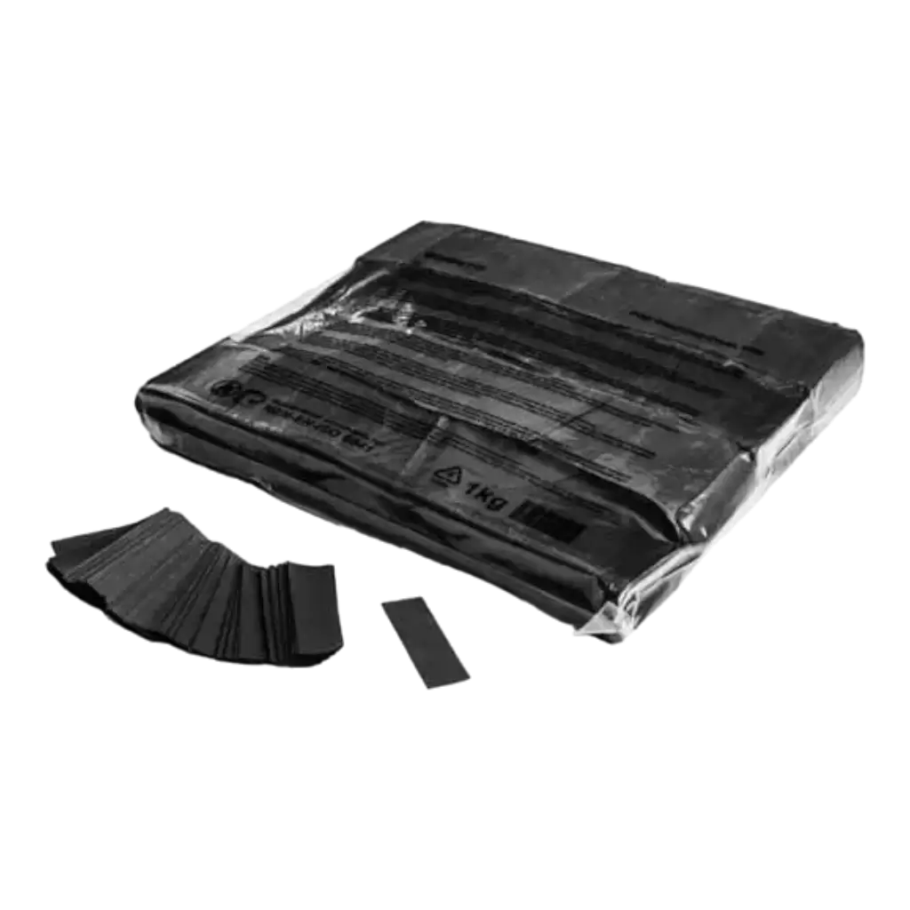 Sac 1KG confettis noir