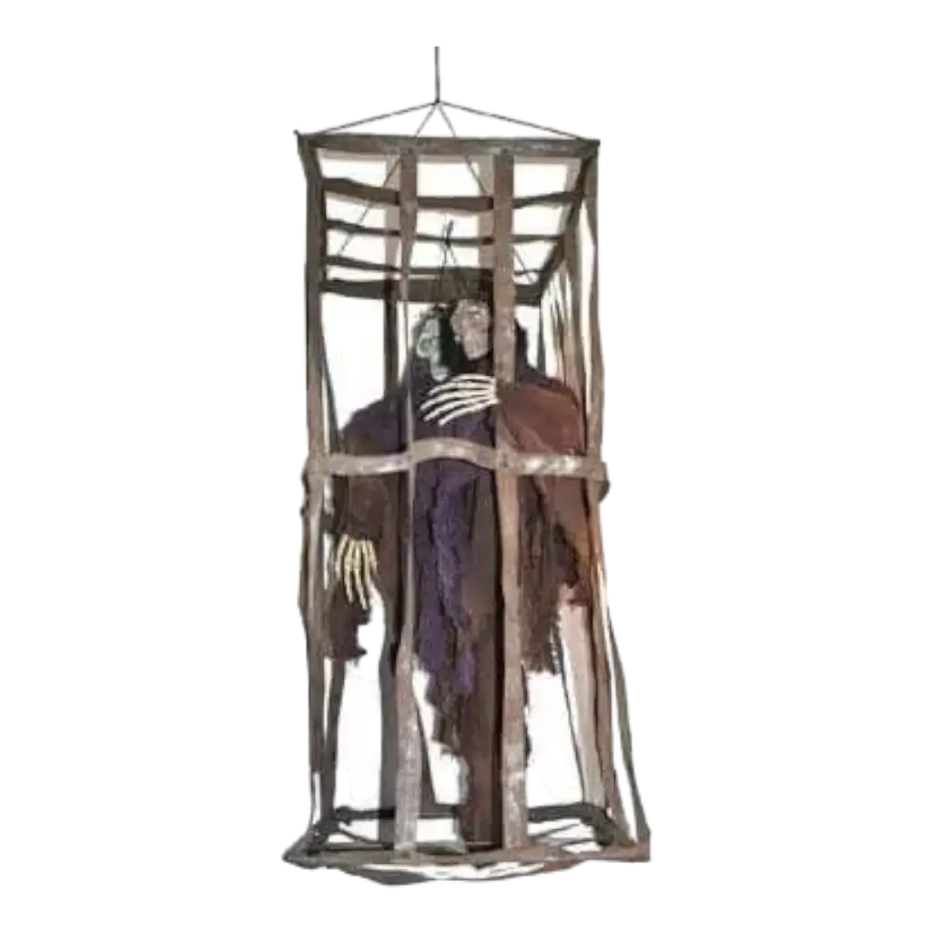 Revenant en cage - Lumineux/Sonore - 90cm