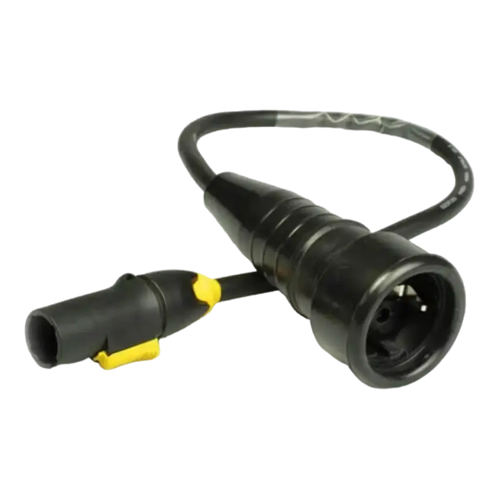 CABLE Neutrik® powerCON TRUE1 VERS SCHUKO Femelle - 0.5M