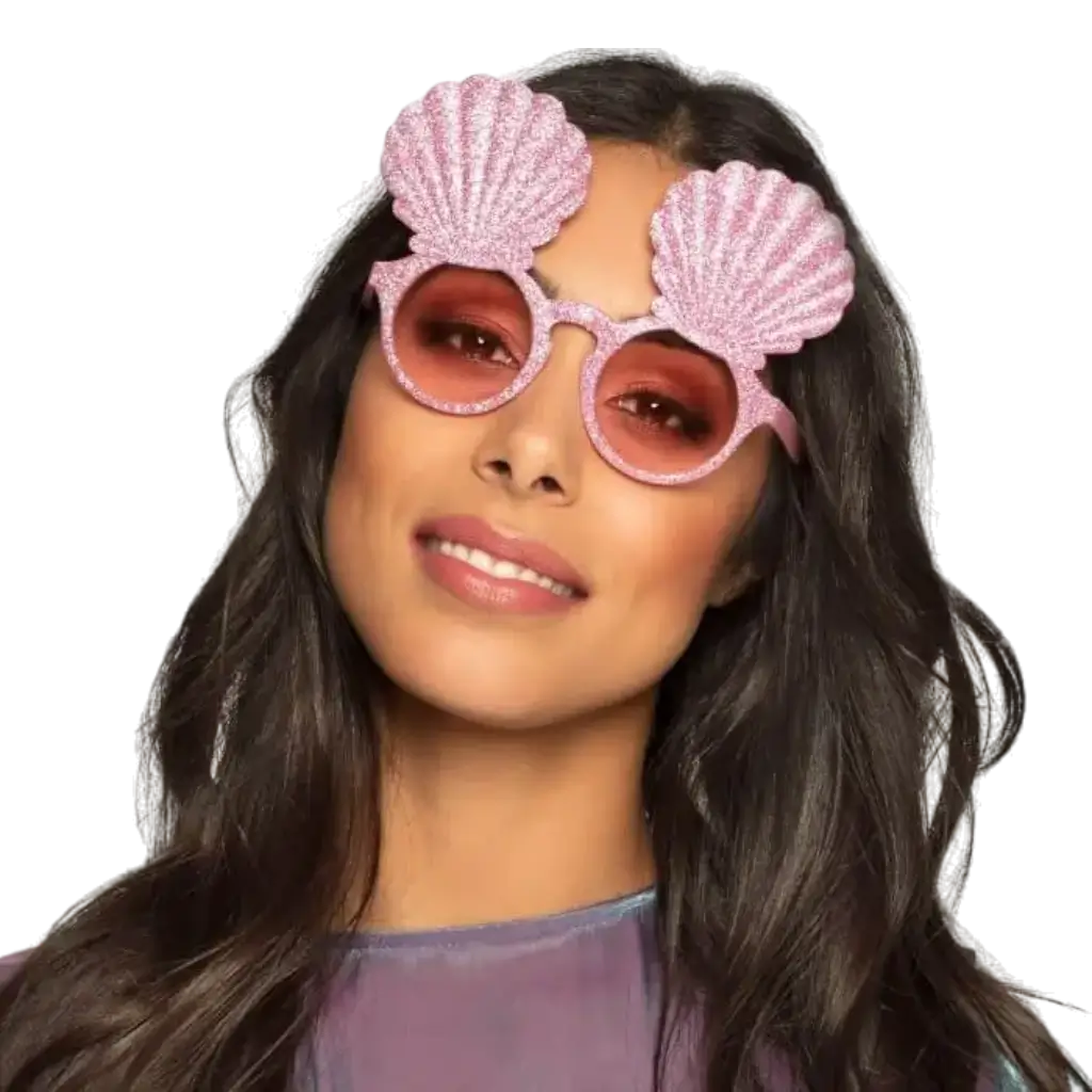 Lunettes Coquilles de Sirène Roses