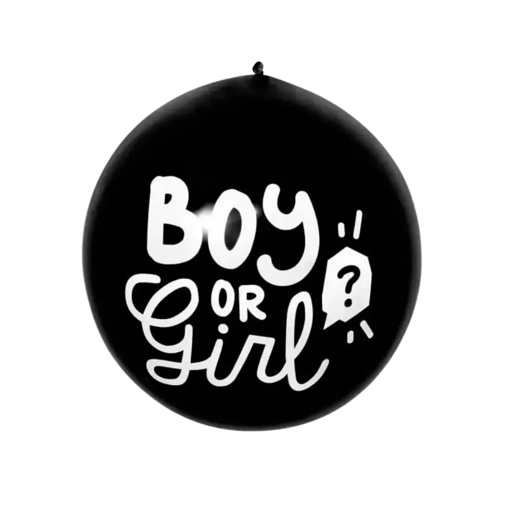 Ballon confettis &#39;Boy or Girl&#39; CONFETTIS ROSES