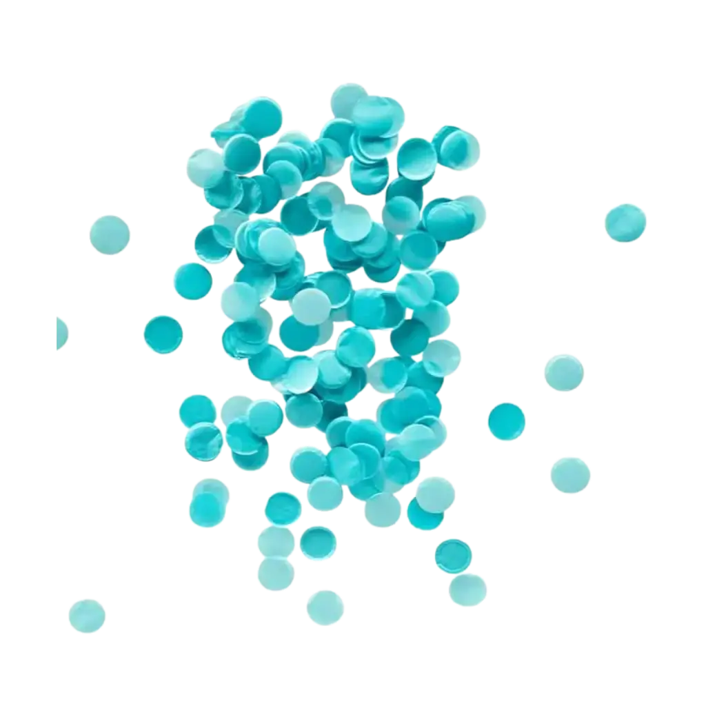 Ballon confettis &#39;Boy or Girl&#39; CONFETTIS BLEUS