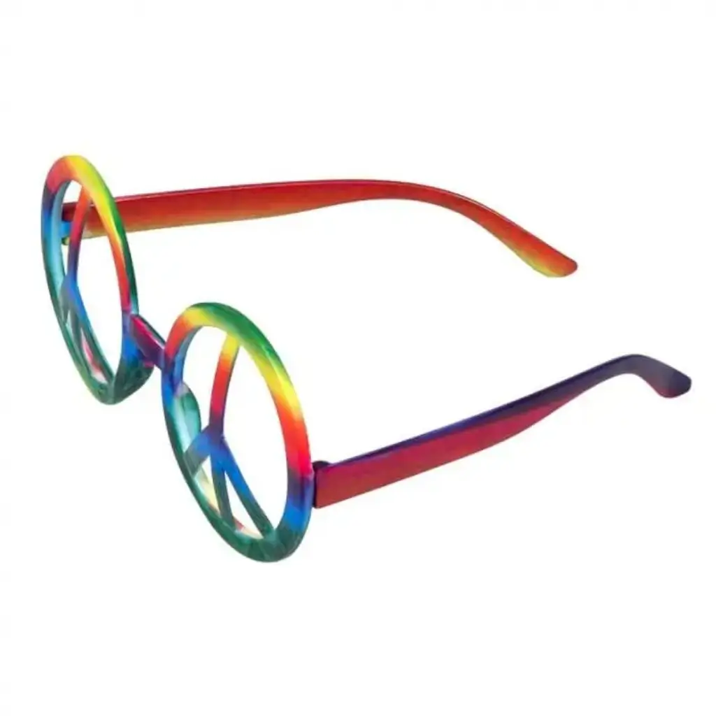 Lunettes Hippie multicolore (lot de 3)